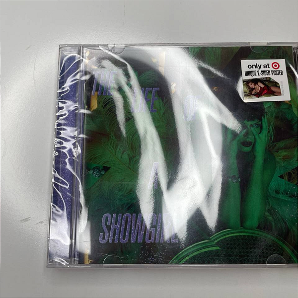 CD Taylor Swift The Life of a Showgirl: CD With Poster (Target Exclusive) It's Rapturous (Acrílico trincado)