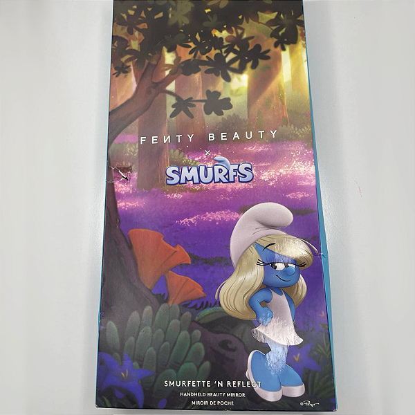 Espelho Fenty Beauty Smurfette n' Reflect Handheld Beauty Mirror (Caixa danificada)