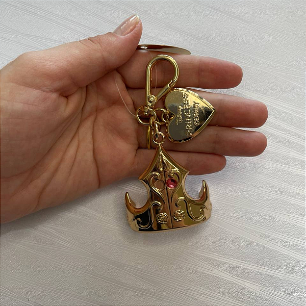 Suporte para Higienizador Bath and Body Works Disney Princess Aurora Crown (Faltando pedras)