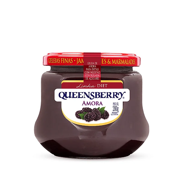 Geleia de Amora Diet Queensberry 280g
