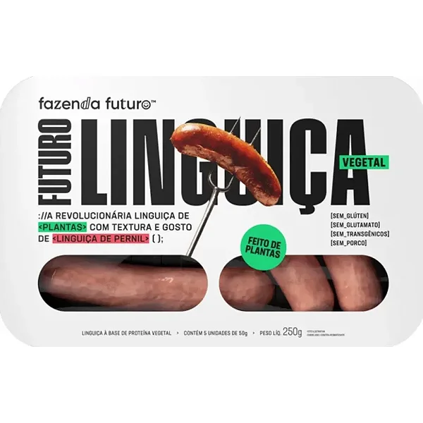 Futuro Linguiça Vegetal – Fazenda Futuro 100% Plant-Based