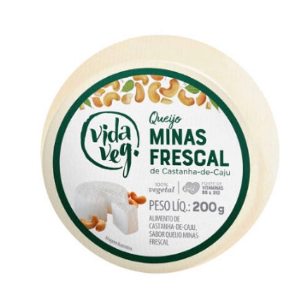 Queijo Minas Frescal Vida Veg 200g
