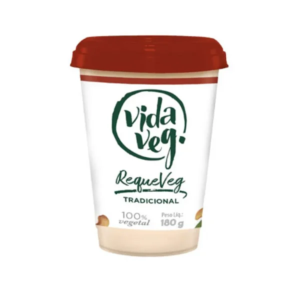 Requeijão Tradicional Vida Veg 180g #desconto