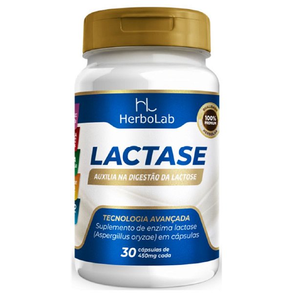 Lactase 500 mg 30 Cápsulas