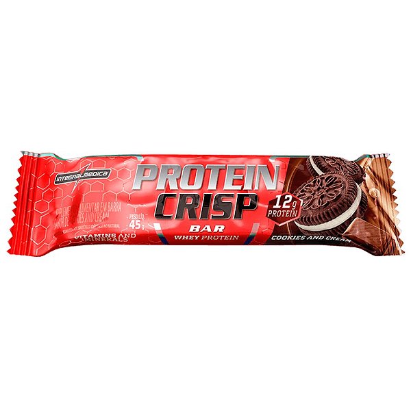 Crisp Bar 45g Cookies and Cream