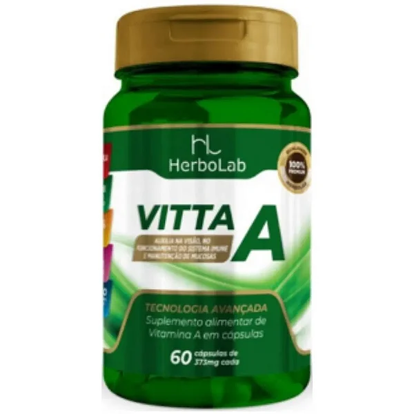 Vitta A Herbolab 500mg 60 Cápsulas