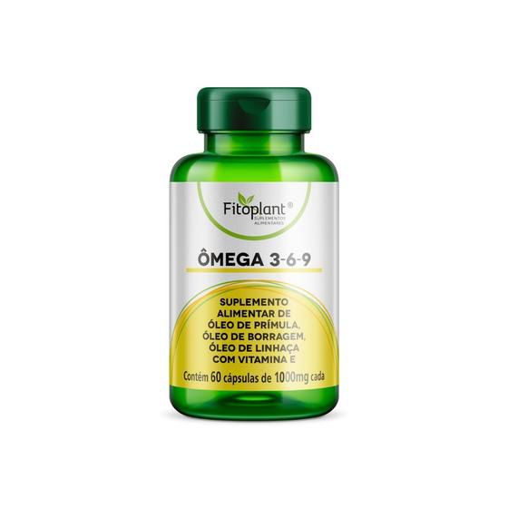 Ômega 3-6-9 1000mg 60 cápsulas