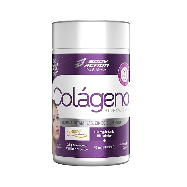 Colágeno Hidrolisado Body Action Verisol 90 Cápsulas