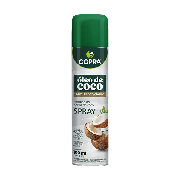 Spray Óleo de Coco s/Cheiro s/Sabor 100ml | Copra