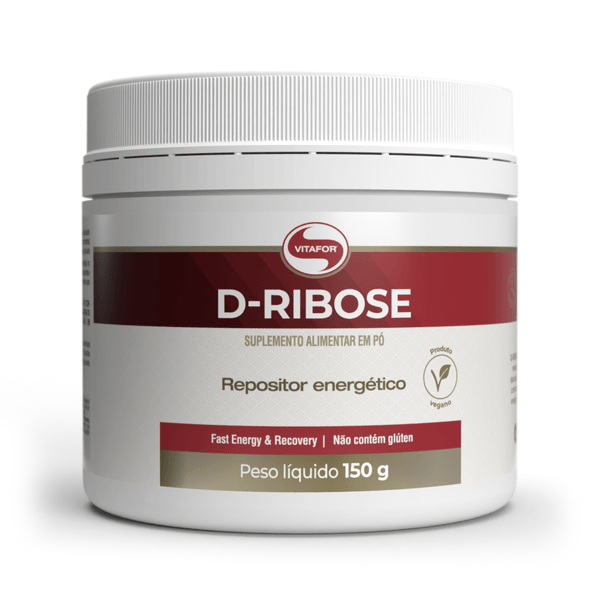 Suplemento Alimentar Vitafor D-Ribose (Repositor Energético) - 150g