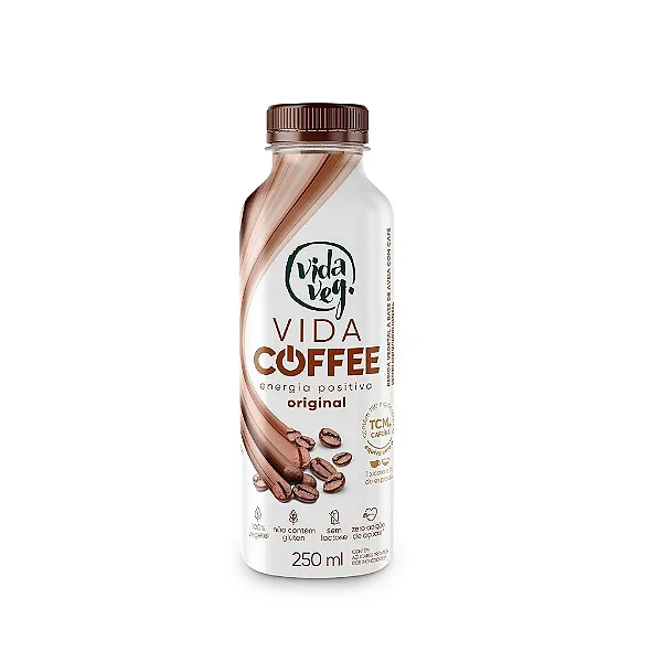 Vida Coffe Original Vida Veg 250ml | à base de Aveia #desconto