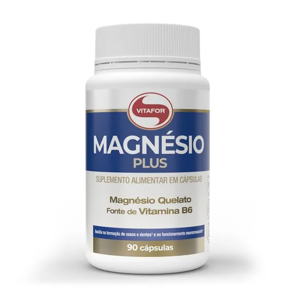 Magnésio Plus Vitafor 90 cápsulas