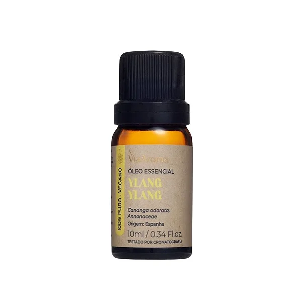 Óleo Essencial Via Aroma 10ml Ylang Ylang