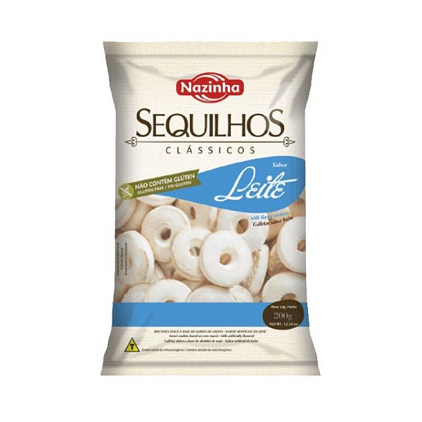 Sequilho Zero Lactose 300g Leite
