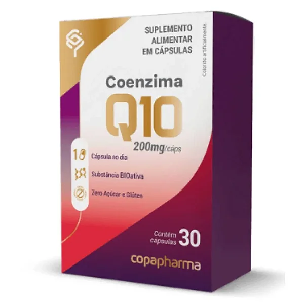 Coenzima Q-10 Copapharma 200mg 30 cápsulas