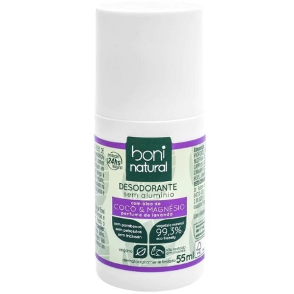 Desodorante Roll-On Coco e Magnesio 55ml