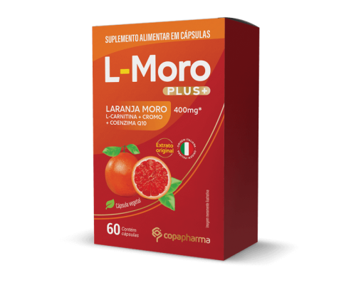 Suplemento Alimentar Copapharma L-Moro Plus+ - 60 Cápsulas (400mg)
