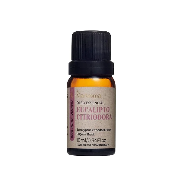 Óleo Essencial Via Aroma 10ml Eucalipto Citriodora