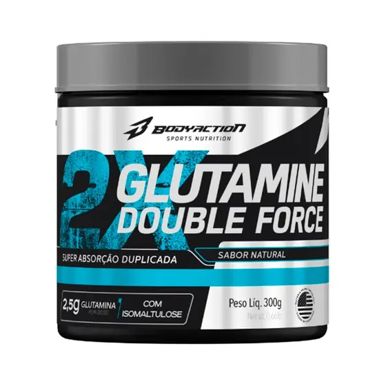 Glutamina Body Action Double Force - 300g