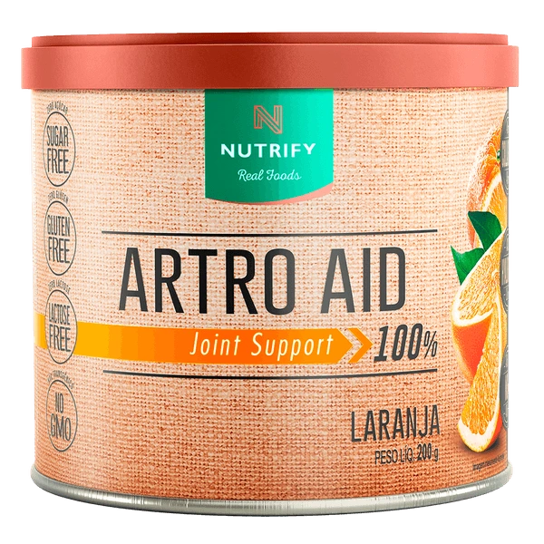 Suplemento p/ Articulação Artro Aid Nutrify - 200g (Laranja)