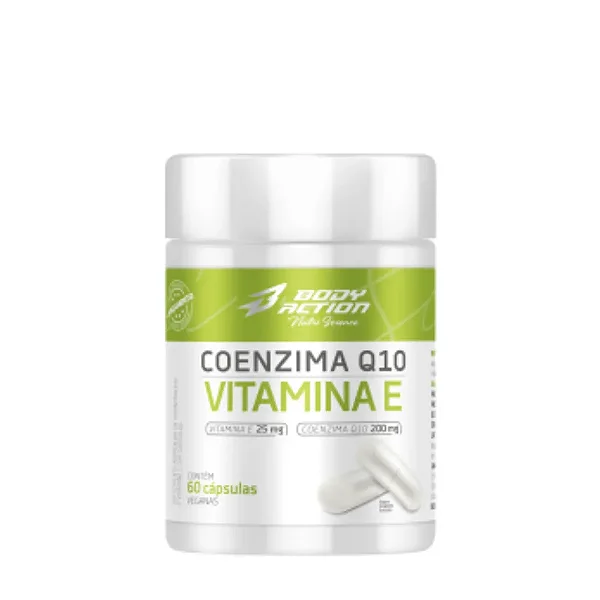 Coenzima Q10 + Vitamina E Bodyacton 60 cápsulas