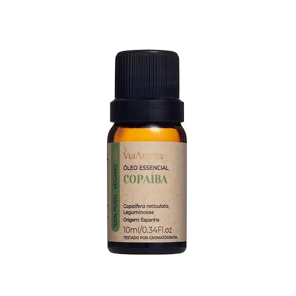 Óleo Essencial Via Aroma 10ml Copaíba