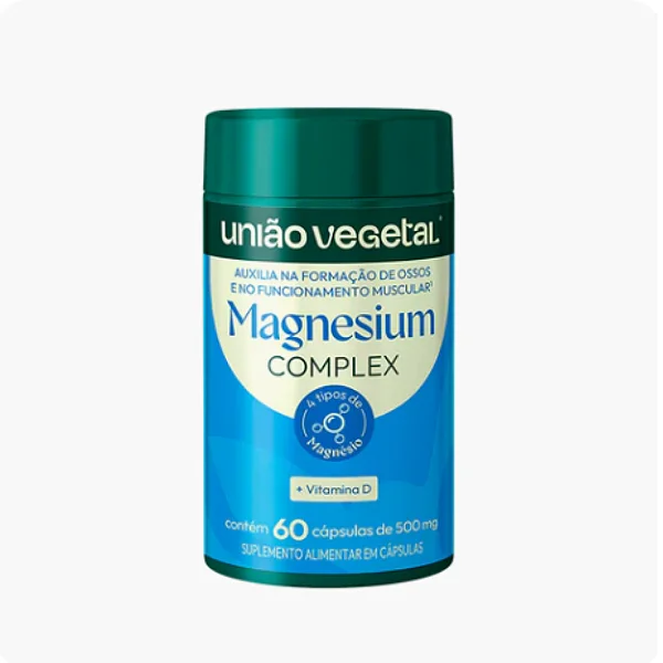 Magnésio Complex com Vitamina D3 | 60 Cápsulas