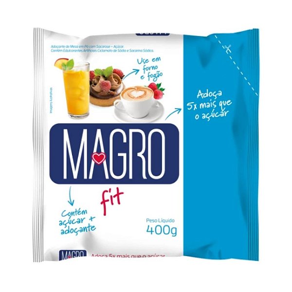 Açúcar Magro Fit 400g