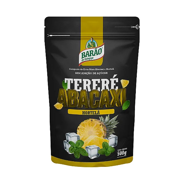 Tereré Abacaxi Hortelã Barão de Cotegipe - 500g