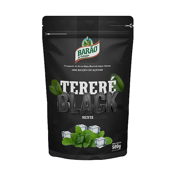 Tereré Black Menta Barão de Cotegipe - 500g