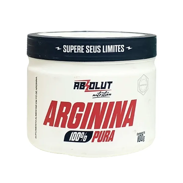 Arginina Absolut Nutrition 100% Pura - 100g