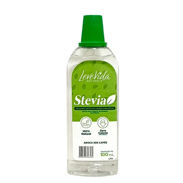 Adoçante Stevia 100% 100ml