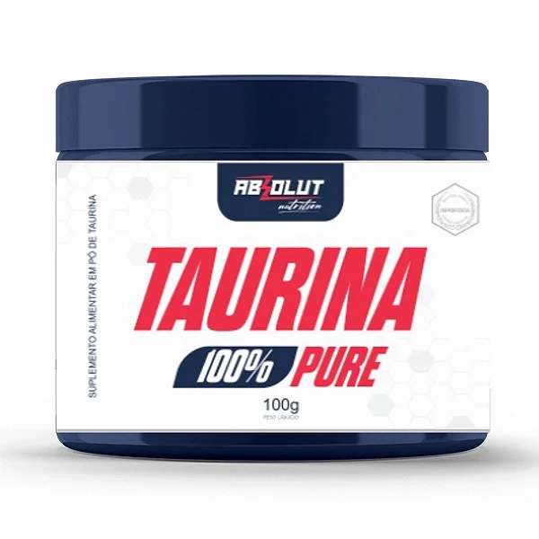 Taurina Absolut Nutrition 100% Pure - 100g
