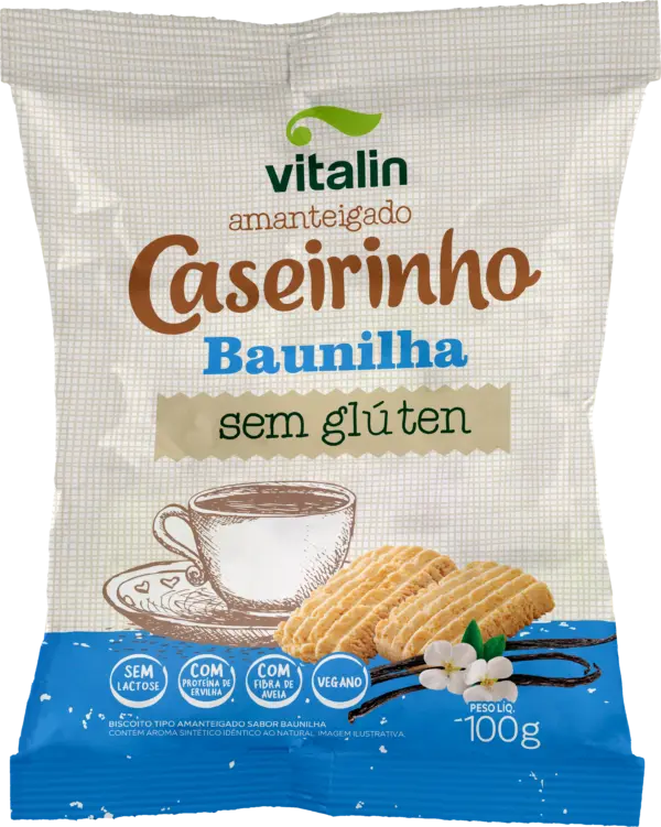 Biscoito Caseirinho Vitalin 100g