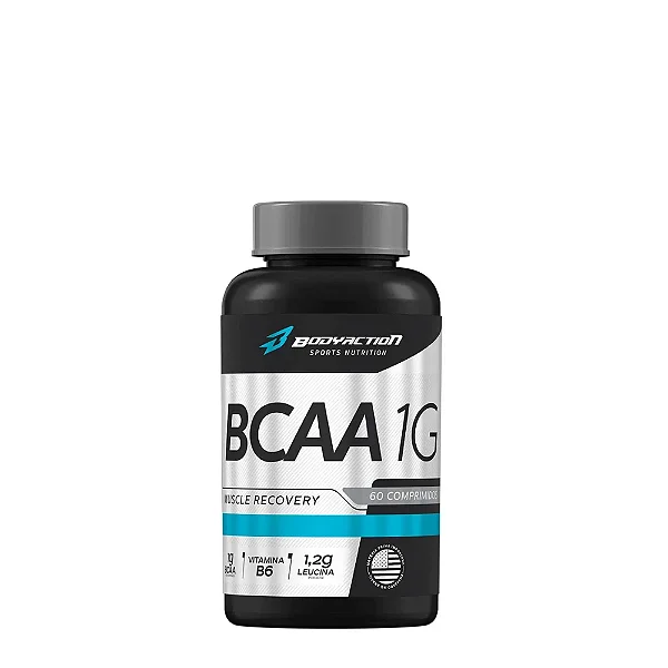 BCAA 1g Bodyaction 60 Comprimidos