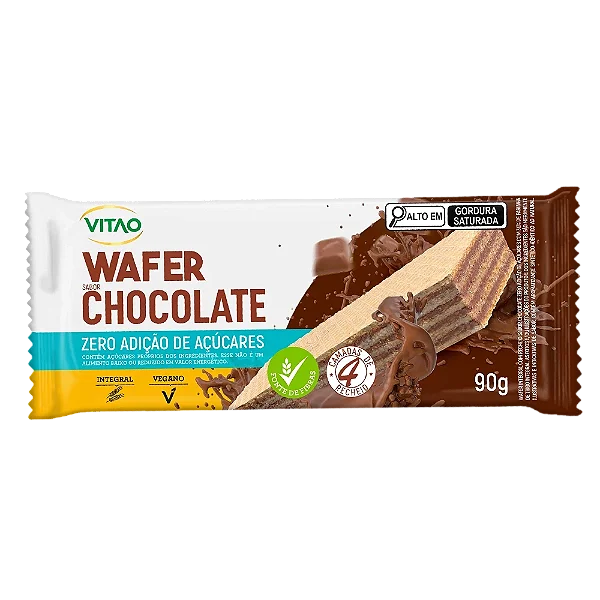 Wafer Zero Açúcar Vitao 90g