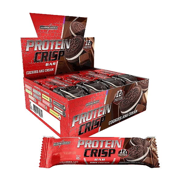 Barra de Proteína Crisp Bar Integralmédica 45g