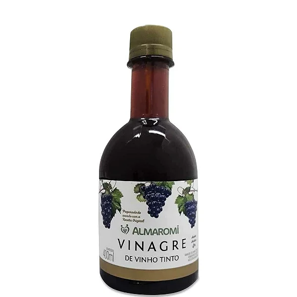 Vinagre de Vinho Tinto Almaromi 400ml