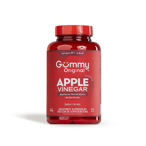 Gummy Apple Vinagre de Maçã c/60 gomas