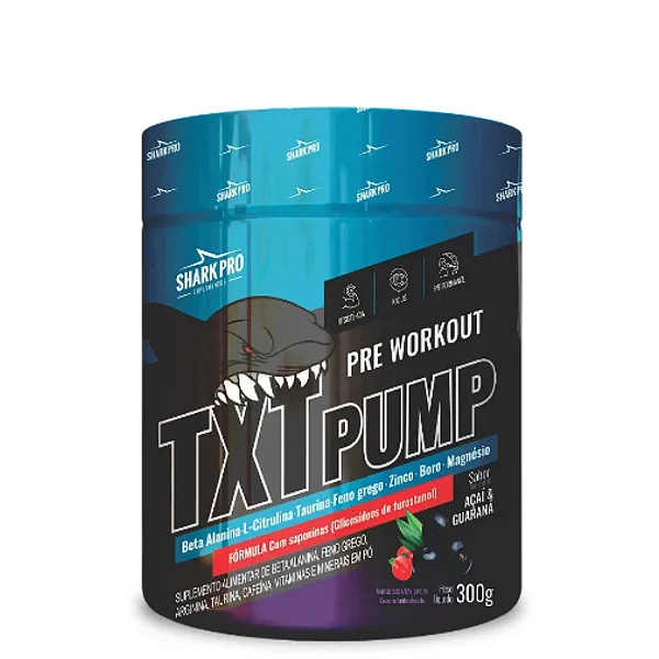 TXT Pump Pré-Treino Shark Pro 300g