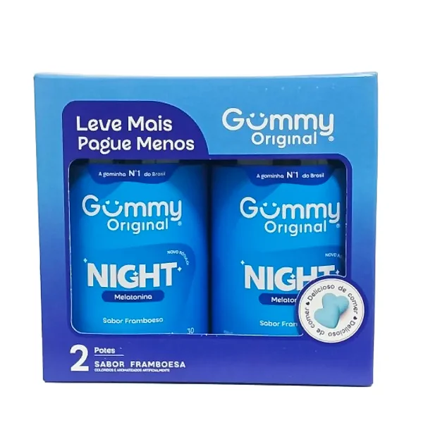 Gummy PromoPacks Night c/30 + Night c/30 gomos