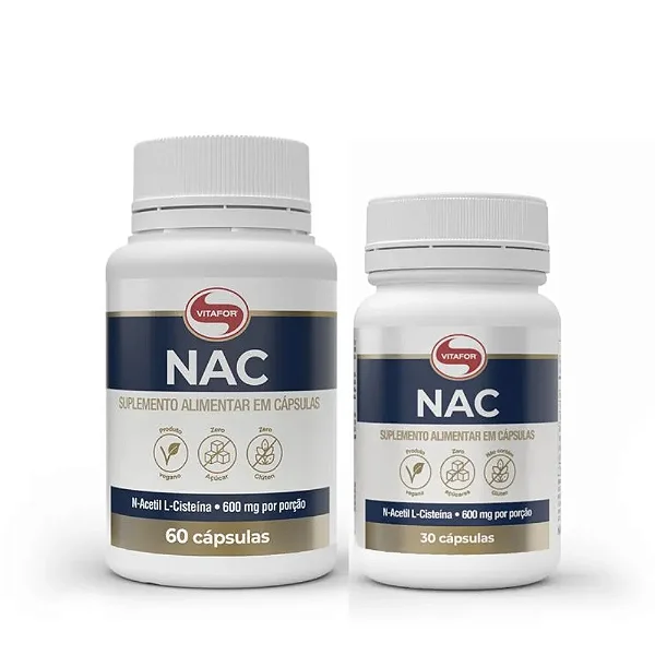NAC N-Acetil L-Cisteína 600Mg