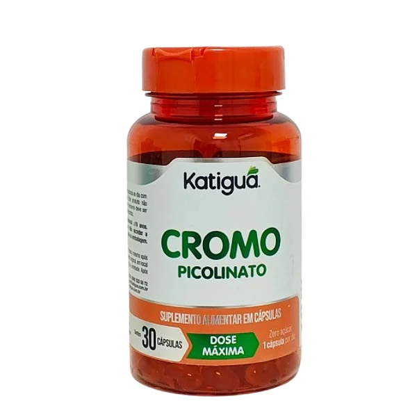 Picolinato de Cromo 250mg Katiguá 30 cápsulas