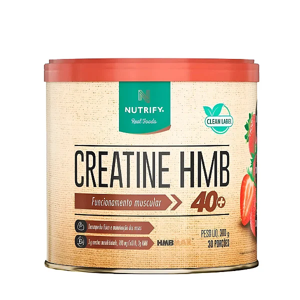 Creatine HMB Morango Nutrify 300g