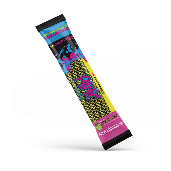 Panic Pré Workout Sachê Maçã Verde Adaptogen 10g