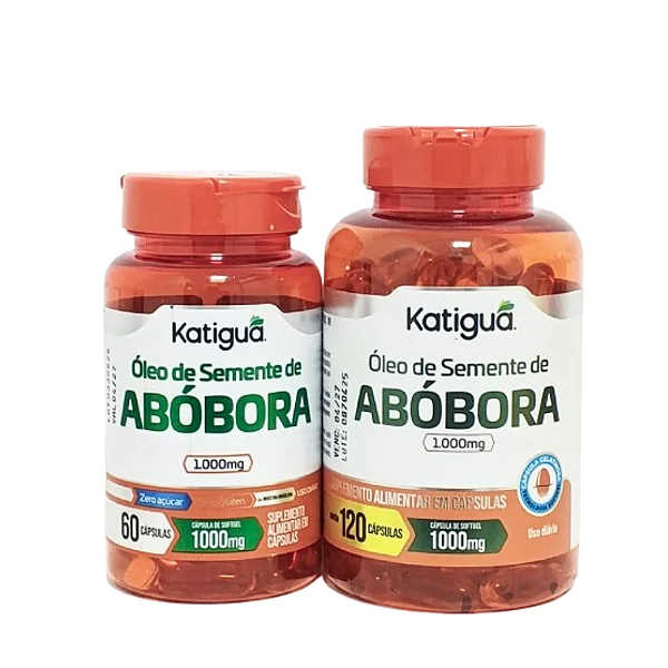Óleo de Semente de Abóbora Katiguá 1000mg