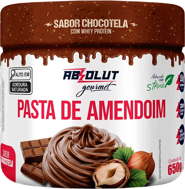 Pasta de Amendoim Gourmet Absolut 650g