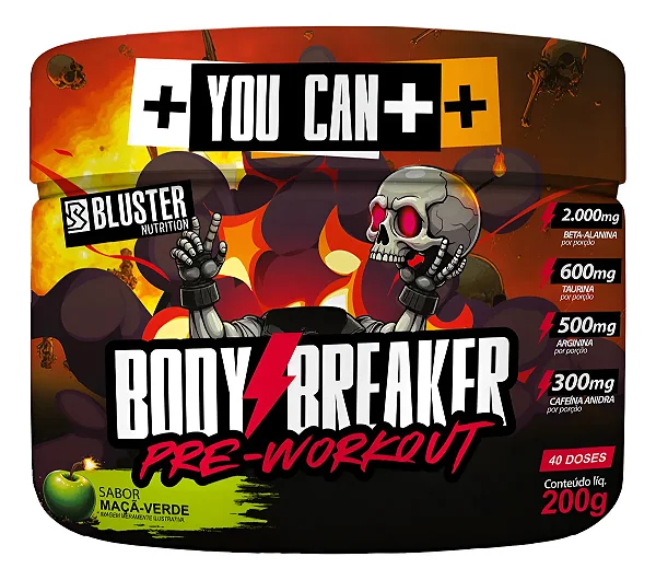 Pré Treino Body Breaker Absolut 200g