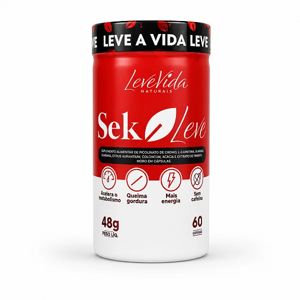 Sek Leve 60 cápsulas LeveVida 45g