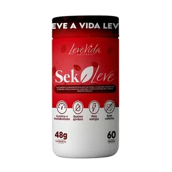 Sek Leve 60 cápsulas LeveVida 45g